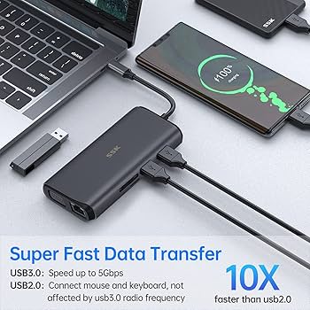 Amazon.com: SSK USB C Laptop Docking Station Dual Monitor